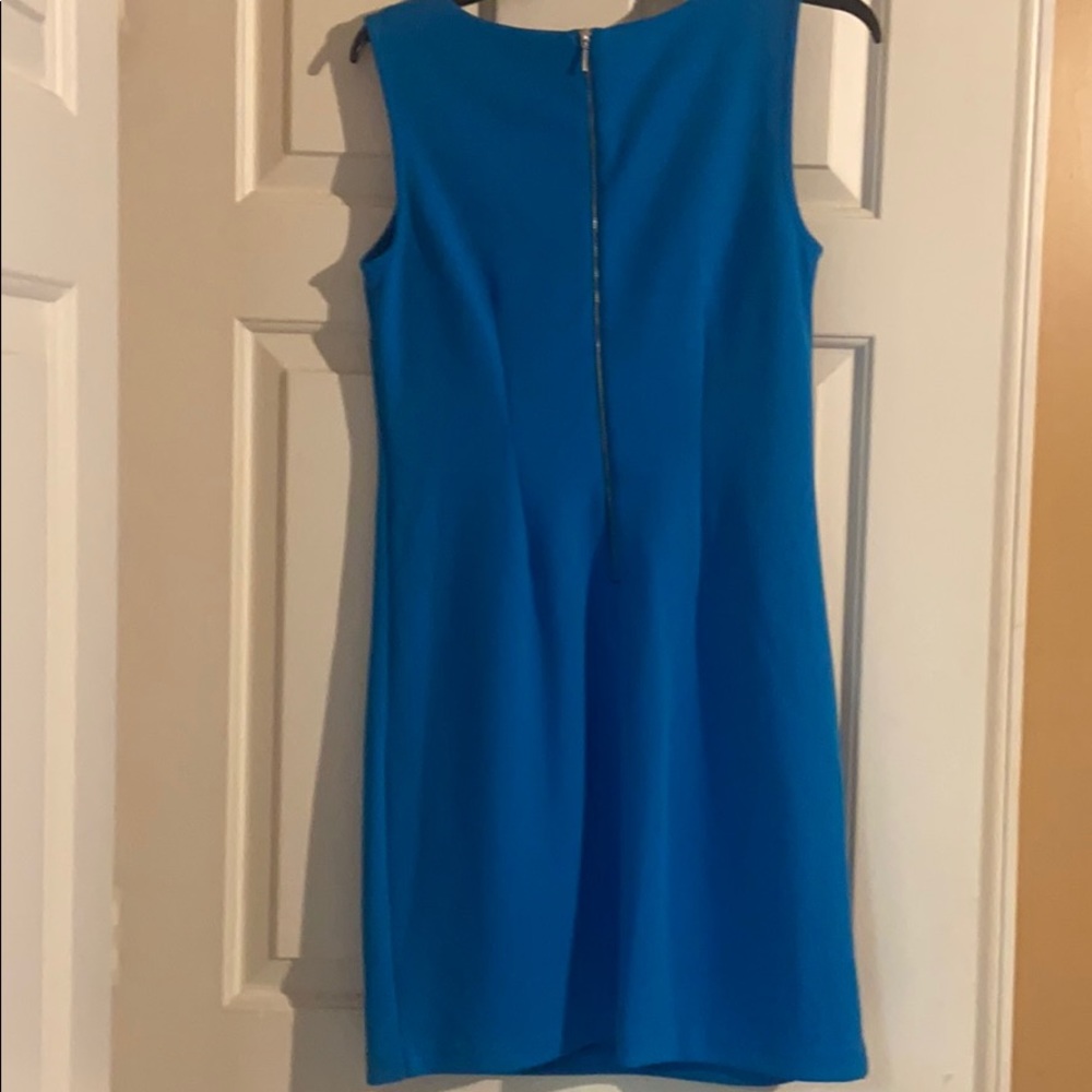 Worthington blue sleeveless dress